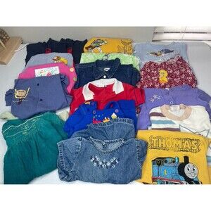 Vintage/Y2K Kids Clothing Lot | Disney, Graphic Tees, Denim | FLAWED Reseller